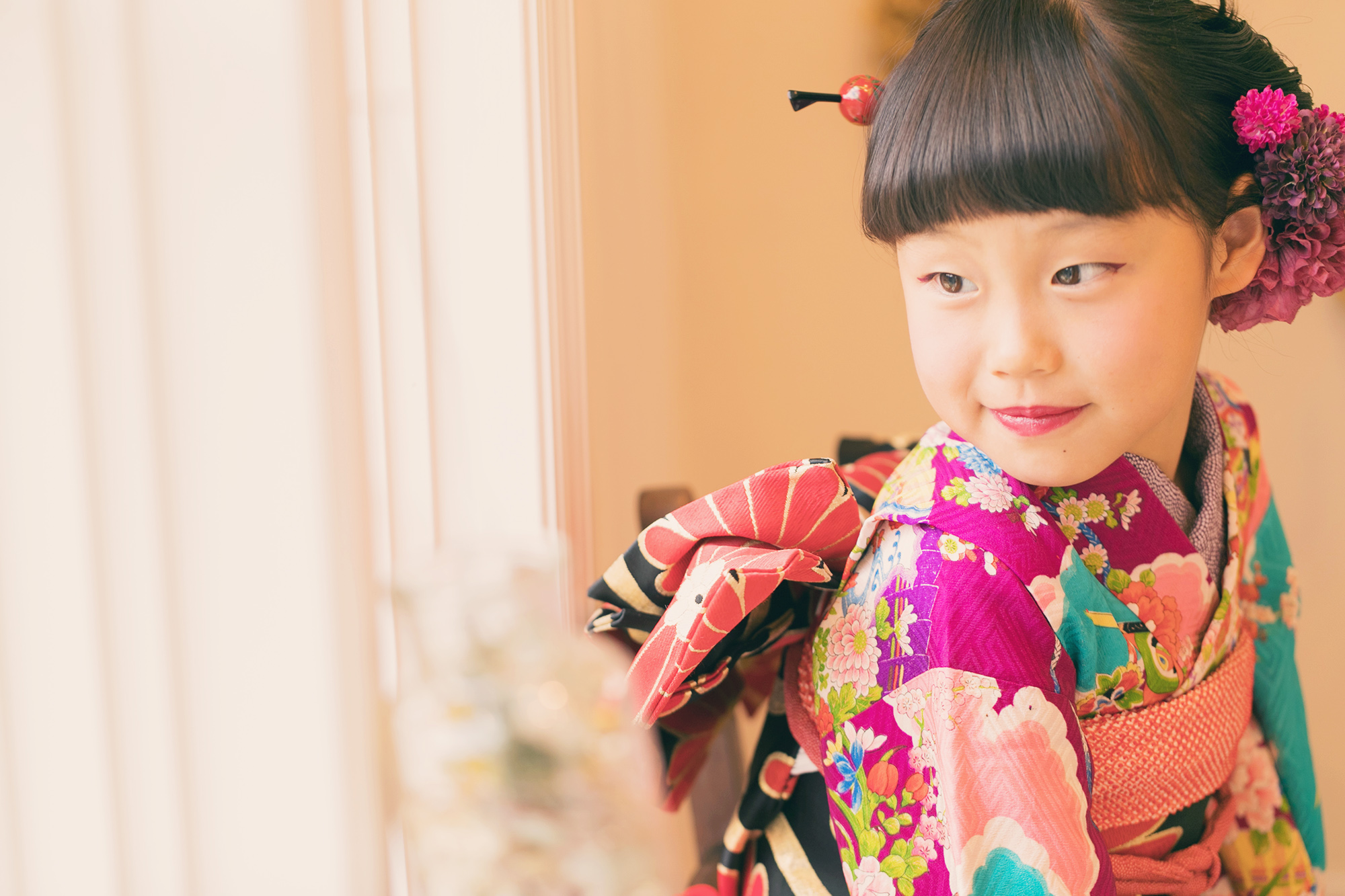 三重 多気 松阪 の一軒家貸切フォトスタジオ Studio Ryoko Photo ニューボーン お宮参り 100日 バースデーフォトなどのベビーフォト 753 家族 写真 成人前撮りを ナチュラル アンティークなハウススタジオで 女性カメラマンが撮影します